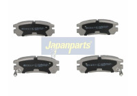 Juego de pastillas de freno, freno de disco PP-999AF Japanparts