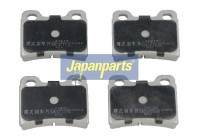 Juego de pastillas de freno, freno de disco PP-K01AF Japanparts