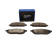 Juego de pastillas de freno, freno de disco QP1234C Quaro, Miniatura 2