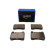 Juego de pastillas de freno, freno de disco QP2035C Quaro, Miniatura 2