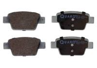 Juego de pastillas de freno, freno de disco QP3025 Quaro