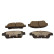 Juego de pastillas de freno, freno de disco QP4295C Quaro