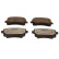 Juego de pastillas de freno, freno de disco QP5769C Quaro
