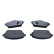 Juego de pastillas de freno, freno de disco QP6233C Quaro, Miniatura 2