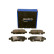 Juego de pastillas de freno, freno de disco QP7685C Quaro, Miniatura 2