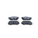 Juego de pastillas de freno, freno de disco QP7928C Quaro, Miniatura 2