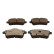 Juego de pastillas de freno, freno de disco QP8154C Quaro