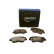 Juego de pastillas de freno, freno de disco QP9954C Quaro, Miniatura 2