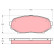 Juego de pastillas de freno GDB1028 TRW, Miniatura 2