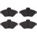 Juego de pastillas de freno GDB1102 TRW, Miniatura 3