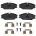 Juego de pastillas de freno GDB1405 TRW, Miniatura 4