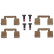 Juego de pastillas de freno GDB1405 TRW, Miniatura 8