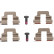 Juego de pastillas de freno GDB1612 TRW, Miniatura 7
