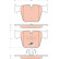 Juego de pastillas de freno GDB1674 TRW, Miniatura 2