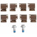 Juego de pastillas de freno GDB1677 TRW, Miniatura 7