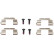 Juego de pastillas de freno GDB1719 TRW, Miniatura 8