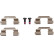 Juego de pastillas de freno GDB1785 TRW, Miniatura 7