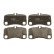 Juego de pastillas de freno GDB1792 TRW, Miniatura 3