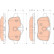 Juego de pastillas de freno GDB1827 TRW, Miniatura 2