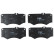 Juego de pastillas de freno GDB317 TRW, Miniatura 4