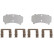 Juego de pastillas de freno GDB3448 TRW, Miniatura 8