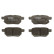 Juego de pastillas de freno GDB3454 TRW, Miniatura 3