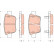 Juego de pastillas de freno GDB3456 TRW, Miniatura 2