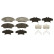 Juego de pastillas de freno GDB3493 TRW, Miniatura 3