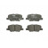 Juego de pastillas de freno GDB3583 TRW
