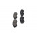 Juego de pastillas de freno KBP-1003 Kavo parts, Miniatura 5
