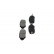 Juego de pastillas de freno KBP-1021 Kavo parts, Miniatura 5