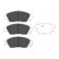 Juego de pastillas de freno KBP-2003 Kavo parts