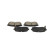 Juego de pastillas de freno KBP-3013 Kavo parts, Miniatura 4