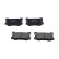 Juego de pastillas de freno KBP-3048 Kavo parts