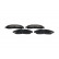 Juego de pastillas de freno KBP-3513 Kavo parts, Miniatura 2