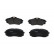 Juego de pastillas de freno KBP-4031 Kavo parts, Miniatura 2