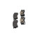 Juego de pastillas de freno KBP-4503 Kavo parts, Miniatura 5