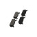 Juego de pastillas de freno KBP-4508 Kavo parts, Miniatura 3