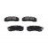 Juego de pastillas de freno KBP-4525 Kavo parts, Miniatura 2