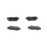 Juego de pastillas de freno KBP-4573 Kavo parts, Miniatura 4
