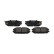 Juego de pastillas de freno KBP-5511 Kavo parts, Miniatura 2