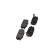 Juego de pastillas de freno KBP-5511 Kavo parts, Miniatura 3