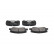 Juego de pastillas de freno KBP-5534 Kavo parts, Miniatura 4