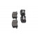 Juego de pastillas de freno KBP-5534 Kavo parts, Miniatura 5