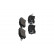 Juego de pastillas de freno KBP-6564 Kavo parts, Miniatura 5