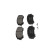 Juego de pastillas de freno KBP-6614 Kavo parts, Miniatura 5
