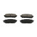 Juego de pastillas de freno KBP-8019 Kavo parts, Miniatura 2