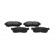 Juego de pastillas de freno KBP-8521 Kavo parts, Miniatura 2