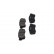 Juego de pastillas de freno KBP-8521 Kavo parts, Miniatura 5