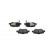 Juego de pastillas de freno KBP-9104 Kavo parts, Miniatura 4